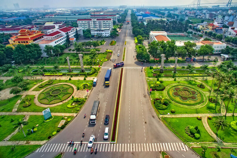The main entrance to Tan Thuan Export Processing Zone in HCMC. Photo courtesy of Tan Thuan Industrial Promotion Co.
