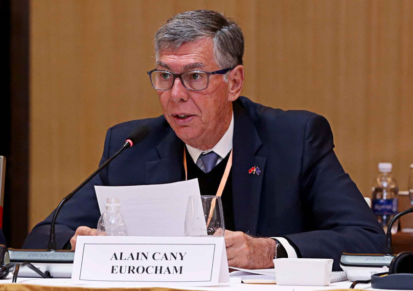 Alain Cany, chairman of EuroCham. Photo courtesy of Ministry of Planning and Investment.