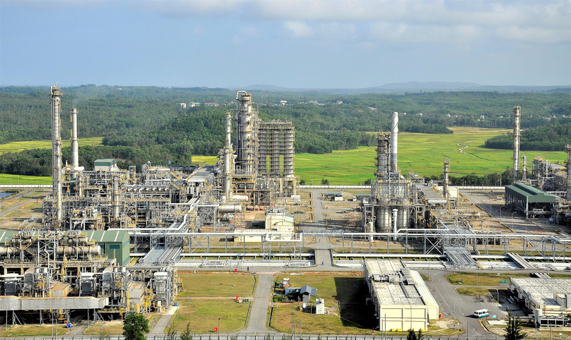 Dung Quat Oil Refinery in Quang Ngai province, central Vietnam. Photo courtesy of Binh Son Refining and Petrochemical JSC.