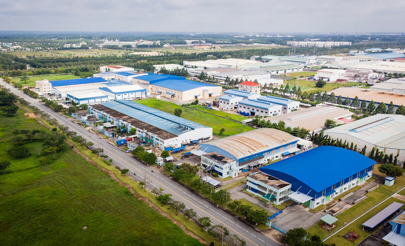 An aerial view of the 500-hectare VSIP I industrial park in Thuan An town, Binh Duong province, southern Vietnam. Photo courtesy of Becamex.