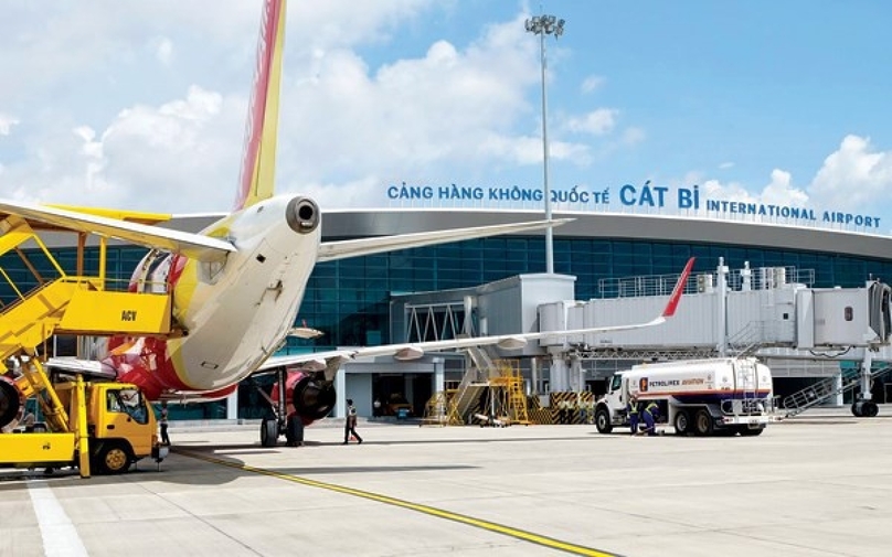 Cat Bi International Airport in Hai Phong city, northern Vietnam. Photo courtesy of Voice of Vietnam.
