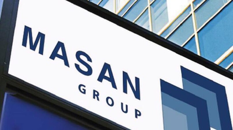 A Masan Group sign on a downtown street in HCMC. Photo courtesy of Masan.