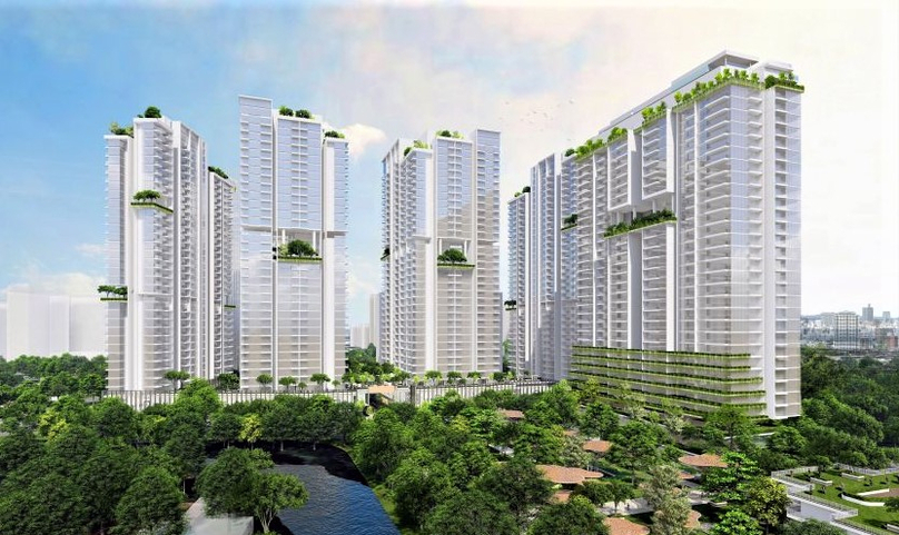An artist's impression of CapitaLand Development Vietnam's mixed-use project in Thu Duc city, HCMC. Photo courtesy of the company.