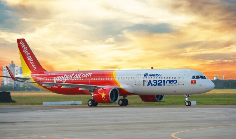 A Vietjet Air plane. Photo courtesy of AirlineRatings.