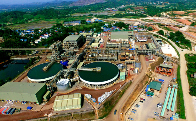  Nui Phao Mining Company in Thai Nguyen province, northern Vietnam, is part of Masan Group. Photo courtesy of Masan High-Tech Materials.