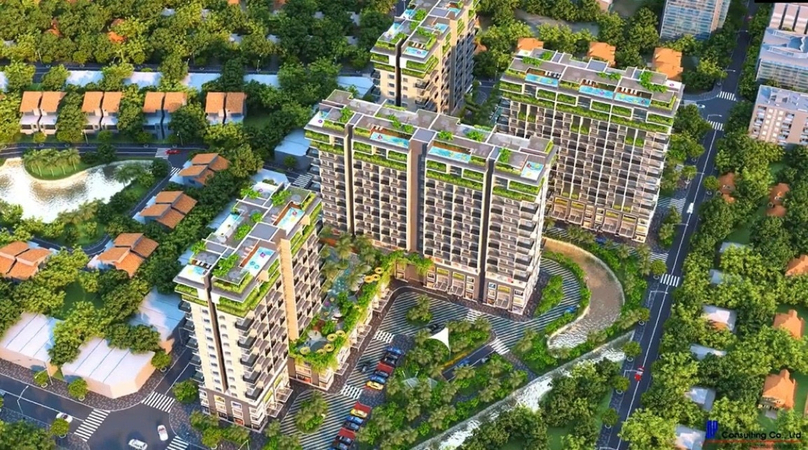 An illustration of the Fiato Premier project, invested by Hung Phu Invest, in Thu Duc city. HCMC. Photo courtesy of the company.