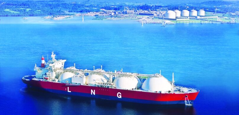 An LNG carrier. Photo courtesy of CNG Vietnam.