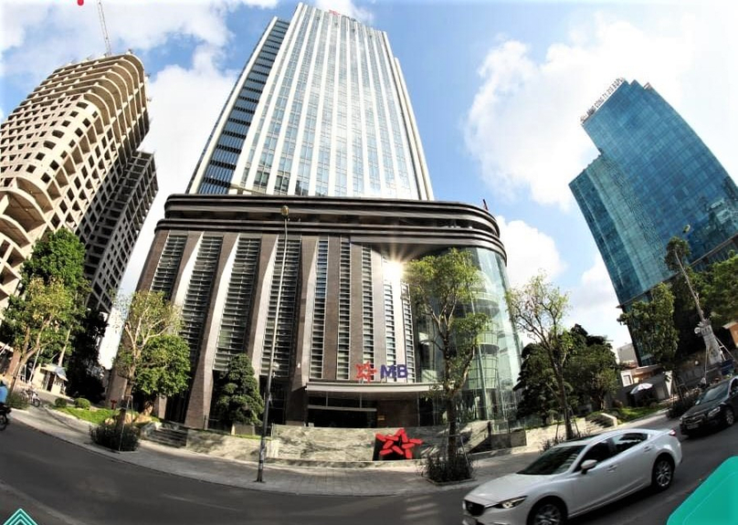 The MB Bank headquarters in Hanoi, Vietnam’s capital. Photo courtesy of the bank.