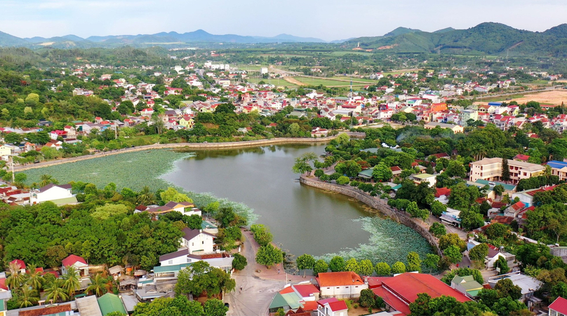 A part of Thai Hoa town, Nghe An province, central Vietnam. Photo courtesy of Nghe An newspaper.