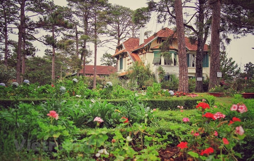 Da Lat is charming with old villas surrounded by flower gardens during all four seasons. Photo courtesy of VietnamPlus.
