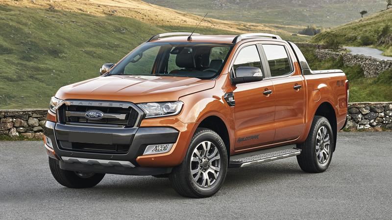 A Ford Ranger pickup. Photo courtesy of Ford Vietnam.