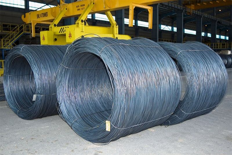 VNSTEEL's rolled steel. Photo courtesy of the company.