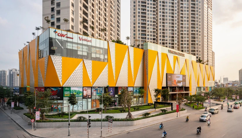 A Vincom center in Tran Duy Hung street, Cau Giay district, Hanoi. Photo courtesy of the company.