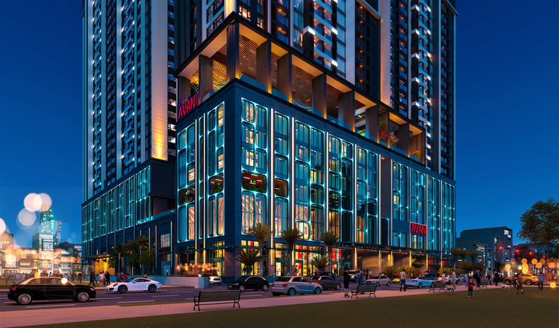 An artist’s impression of the Avani Saigon Hotel as part of The Grand Manhattan in HCMC’s District 1. Photo courtesy of Novaland. 