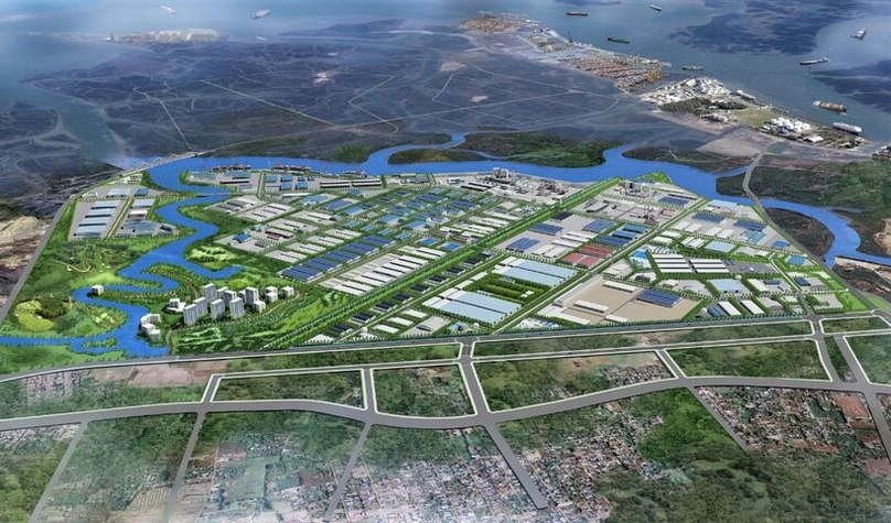 An artist’s impression of Phu My 3 Industrial Park in Ba Ria-Vung Tau province, southern Vietnam. Photo courtesy of the IP.