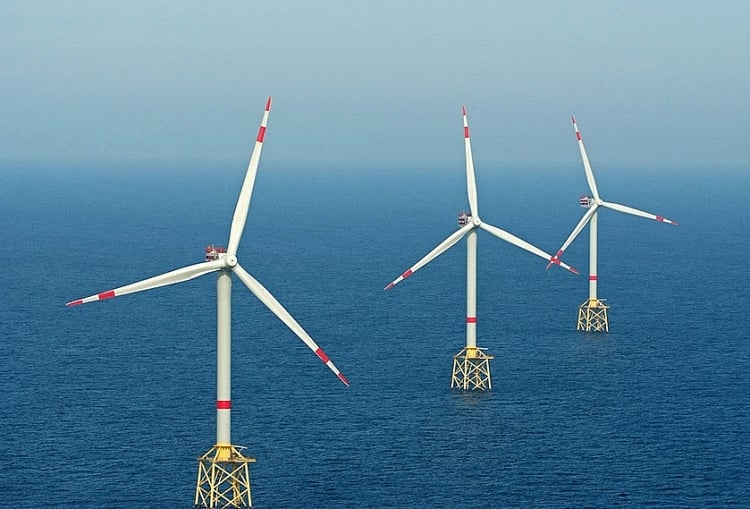 Offshore wind development is a hot business field in Vietnam’s central region. Photo courtesy of the government's portal.
