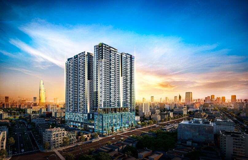 Novaland's The Grand Manhattan at 100 Co Giang street, District 1, HCMC. Photo courtesy of Novaland.