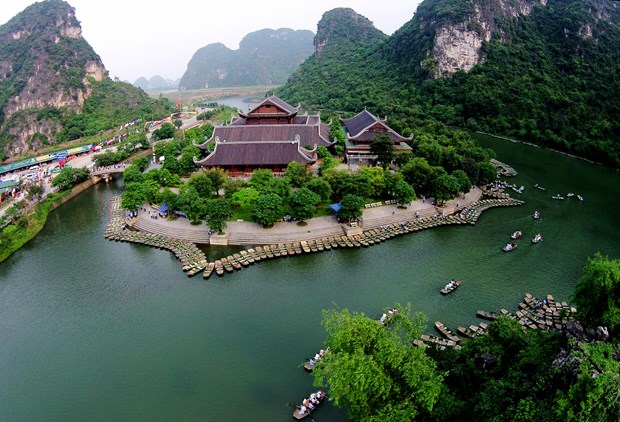 A corner of Trang An Landscape Complex in Ninh Binh province, northern Vietnam. Photo courtesy of Vietnam National Administration of Tourism.