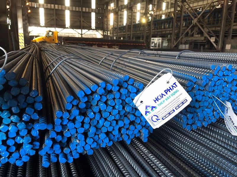 Hoa Phat Group's D10 CB300 rebar. Photo courtesy of the group.