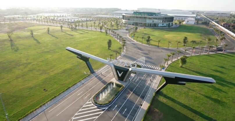 VinFast's car manufacturing complex in Hai Phong city, northern Vietnam. Photo courtesy of VinFast.