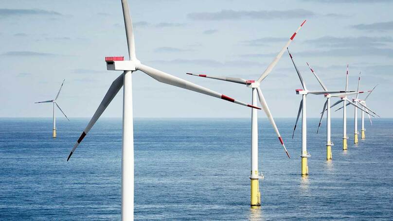 An Orsted offshore wind farm. Photo courtesy of the company. 