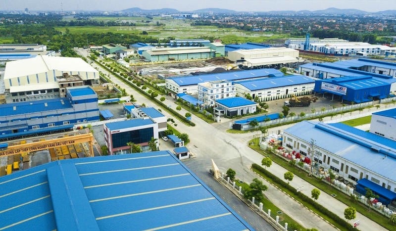 Nam Cau Kien Industrial Park in Hai Phong city, northern Vietnam. Photo courtesy of Shinec.