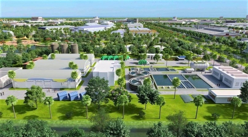 An artist’s impression of Tran Anh Tan Phu Industrial Park in Long An province, southern Vietnam. Photo courtesy of the IP.