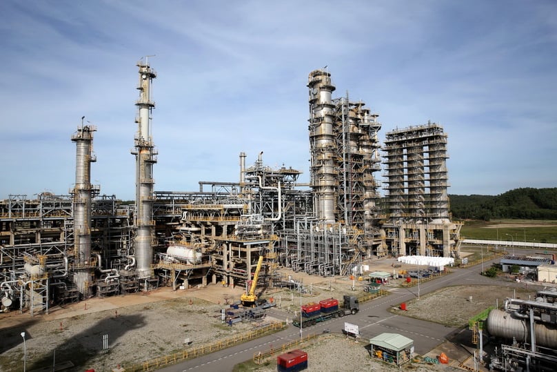 Dung Quat Refinery in Quang Ngai province, central Vietnam. Photo courtesy of Binh Son Refining and Petrochemical JSC.