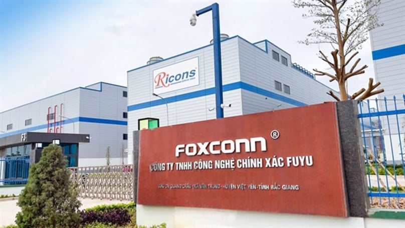 A Foxconn plant in Quang Chau Industrial Park, Bac Giang province, northern Vietnam. Photo courtesy of the IP.