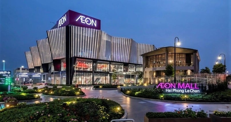 Aeon Mall in Le Chan district, Hai Phong city, northern Vietnam. Photo courtesy of the company.