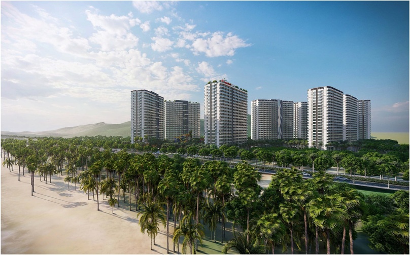 Phat Dat's Serenity Phuoc Hai project in Ba Ria-Vung Tau province, southern Vietnam. Photo courtesy of the company.