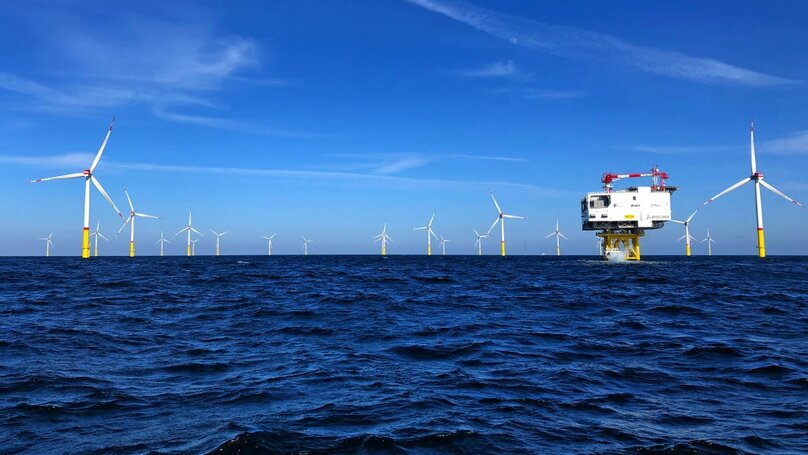 Equinor partially owns Arkona offshore wind farm near the German island of Rugen. Photo courtesy of Equinor.