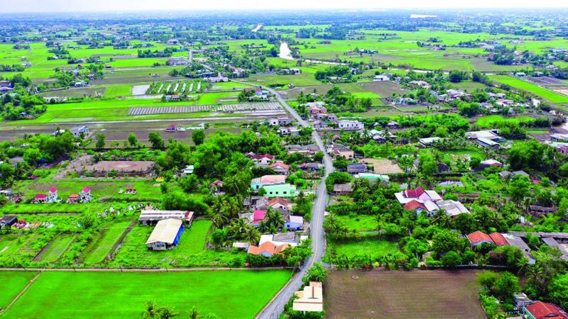 A part of Long An province, southern Vietnam. Photo courtesy of VnEconomy newspaper.
