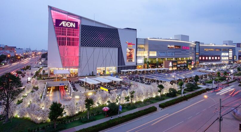 Aeon Mall Binh Tan in Binh Tan district, Ho Chi Minh City. Photo courtesy of Aeon Vietnam.