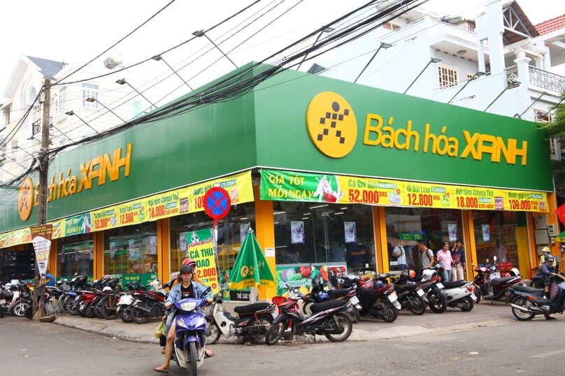 Bach Hoa Xanh is a chain of supermarkets and grocery stores. Photo courtesy of MWG.