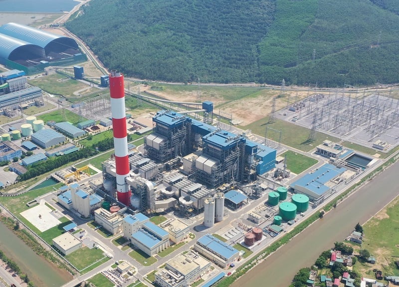 The 1,200MW Nghi Son 2 thermal power plant in Thanh Hoa province, central Vietnam. Photo courtesy of Thanh Hoa newspaper.
