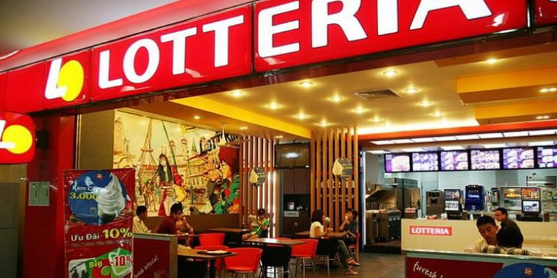 A Lotteria outlet in Vietnam. Photo courtesy of MoMo, an e-wallet platform.