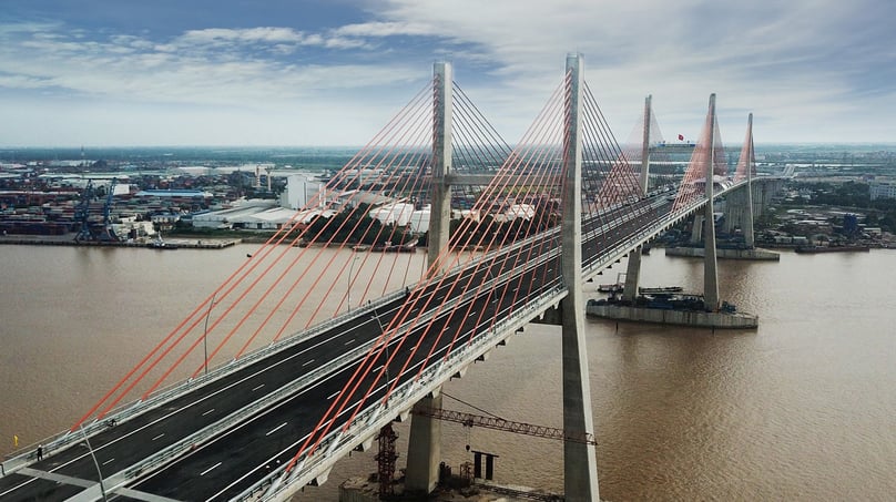 Bach Dang Bridge between Quang Ninh and Hai Phong is part of a regional expressway. Photo courtesy of Quang Ninh newspaper.