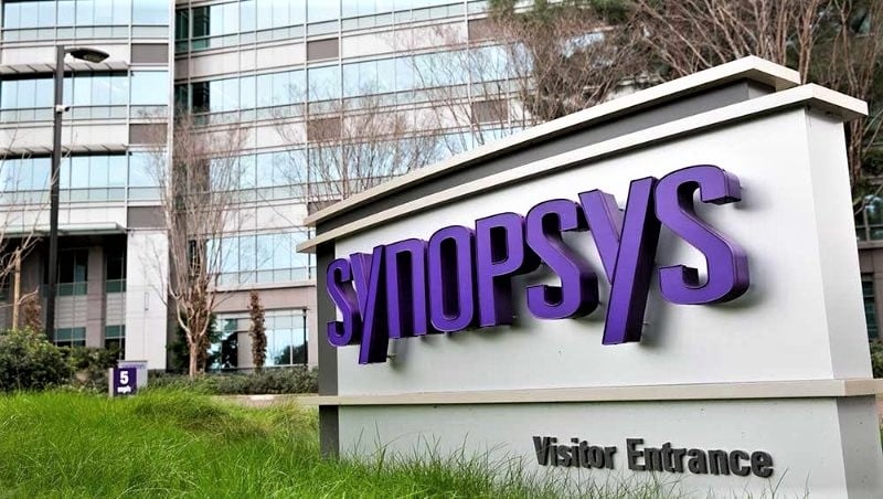 A Synopsys visitor entrance in California, U.S. Photo courtesy of Asic.vn