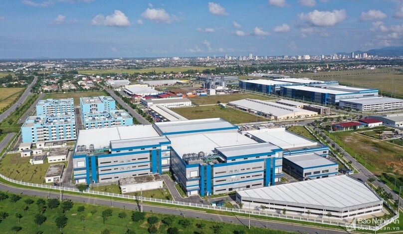 VSIP Nghe An industrial park in Nghe An province, central Vietnam. Photo courtesy of the IP.
