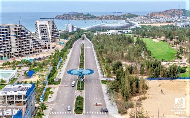 A corner of Nhon Hoi Economic Zone in Binh Dinh, south-central Vietnam. Photo courtesy of the province’s portal.