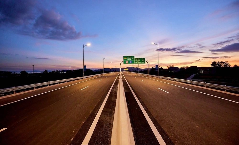 Van Don-Mong Cai Expressway cost VND12 trillion ($511.5 million) to build. Photo courtesy of Sun Group.