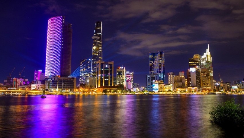 Saigon One Tower (left), renamed IFC One Saigon. Photo courtesy of HCMC Law newspaper.