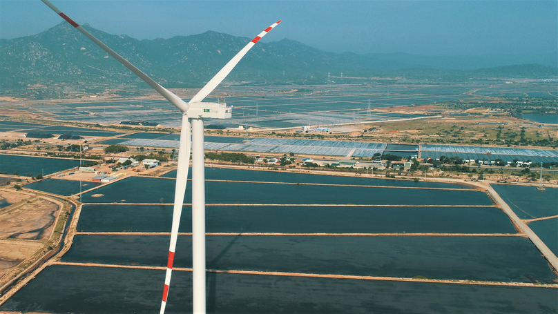 An operational 88MW wind farm co-developed by AC Energy and BIM Group in Ninh Thuan province, south-central Vietnam. Photo courtesy of BIM.