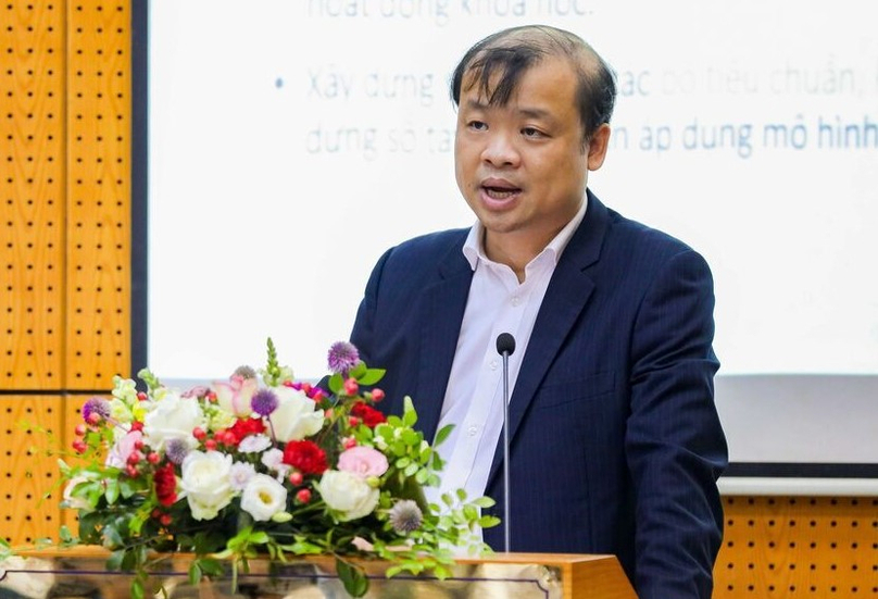 Nguyen Hoa Cuong, deputy chief of the Central Institute for Economic Management. Photo by The Investor/Trung Hieu.