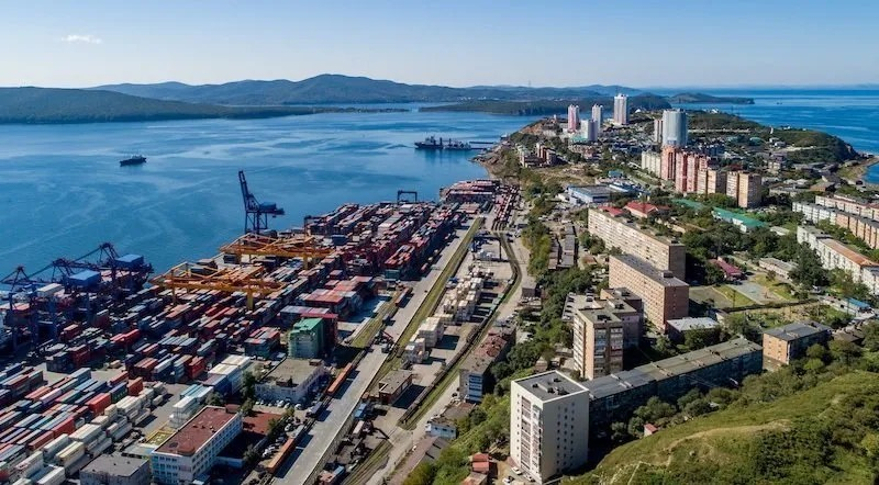 Vladivostok port in Russia. Photo courtesy of Smart Maritime Network.