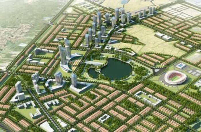 An illustration of part of ParkCity's proposed industrial and urban complex project in Long An province, southern Vietnam. Photo courtesy of the group.