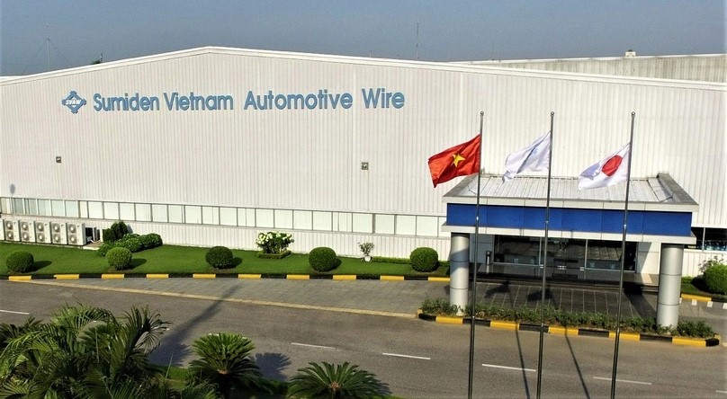 The Sumiden Vietnam Automotive Wire plant in Dai An Industrial Park, Hai Duong province, northern Vietnam. Photo courtesy of the company.