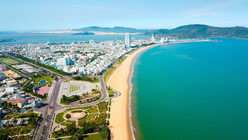 Quy Nhon beach, Binh Dinh province, south-central Vietnam. Photo courtesy of Guland.vn.