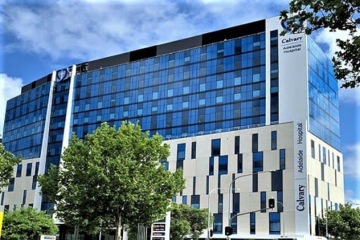 Calvary Adelaide Hospital, built by Commercial & General, in Adelaide city, Australia. Photo courtesy of the company.